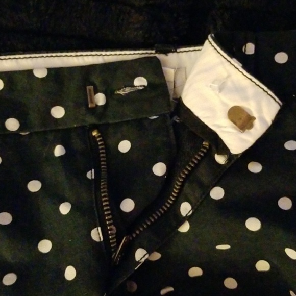 Black Polka Dot Shorts - Picture 6 of 10